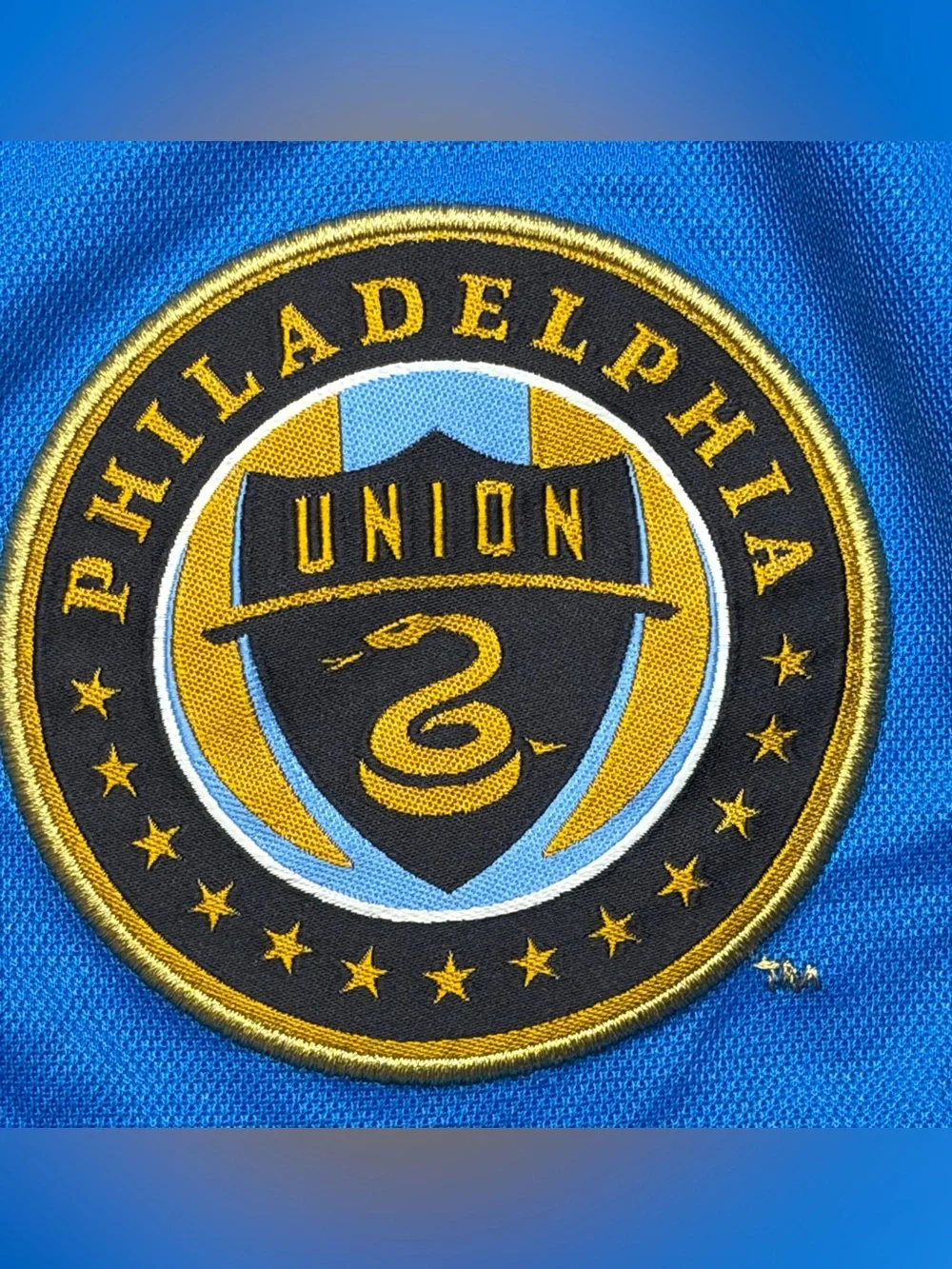 Vtg Adidas Philadelphia Union Soccer Polo Shirt Men’s Size Medium MLS Predator